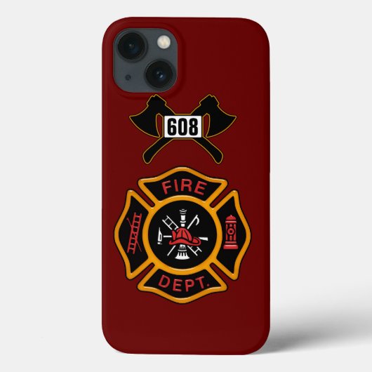 Brandweer Case-Mate iPhone Case (Achterkant)