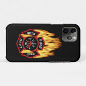 Brandweer Case-Mate iPhone Case (Achterkant (horizontaal))