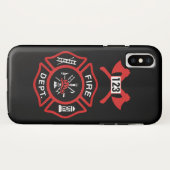 Brandweer Case-Mate iPhone Case (Achterkant (horizontaal))