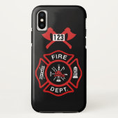 Brandweer Case-Mate iPhone Case (Achterkant)
