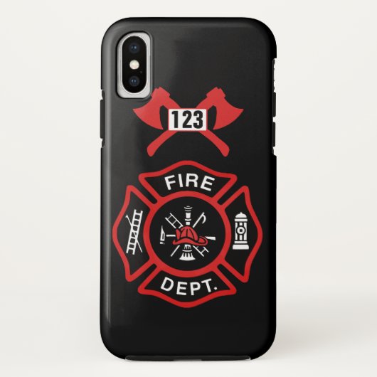 Brandweer Case-Mate iPhone Case (Achterkant)