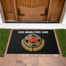 Brandweer Elegant Zwart en Goud