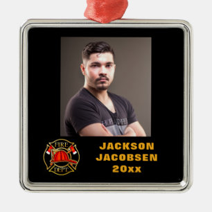 Brandweer Emblem Metalen Ornament