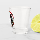 Brandweer en brandweer en brandweer shot glas (Rechts)