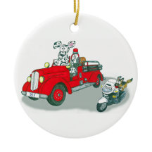 Brandweer en politiehonden