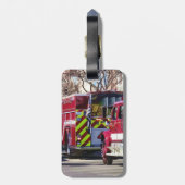Brandweer en Redding Bagagelabel (Achterkant verticaal)