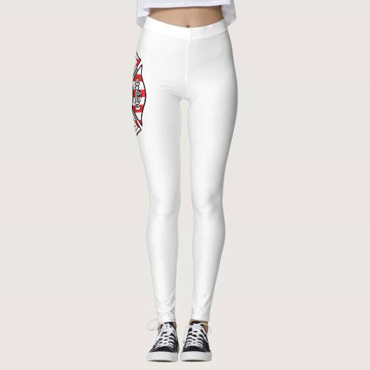 Brandweer FDNY Stad New York Leggings (Voorkant)