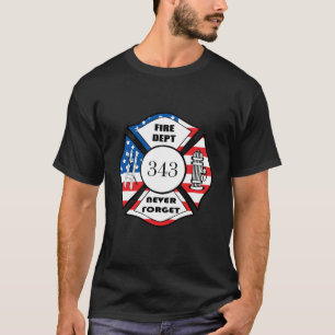 Brandweer FDNY Stad New York T-shirt
