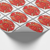 Brandweer Gift Wrap - SRF Cadeaupapier (Hoek)