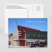 Brandweer Hollister Briefkaart (Voorkant / Achterkant)