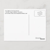 Brandweer Hollister Briefkaart (Achterkant)
