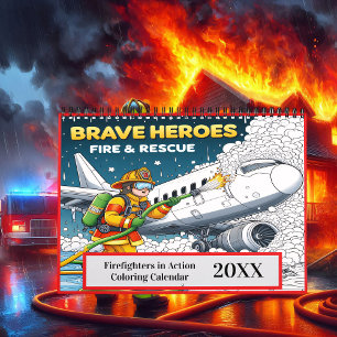 Brandweer in actie Kleuren 2025/2026 Kalender