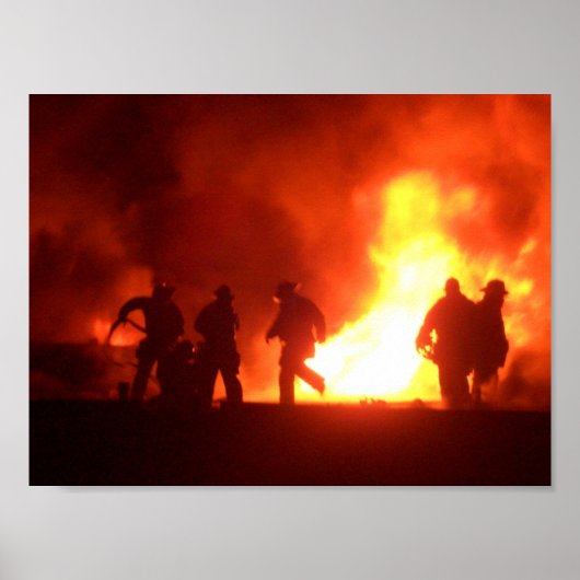 brandweer in san francisco poster (Voorkant)