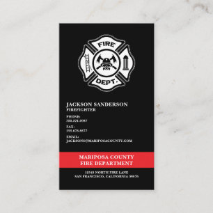  brandweer Logo brandweerman Visitekaartje