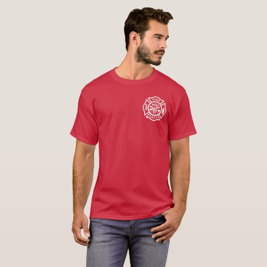 Brandweer Logo T-shirt (Voorkant volledig)