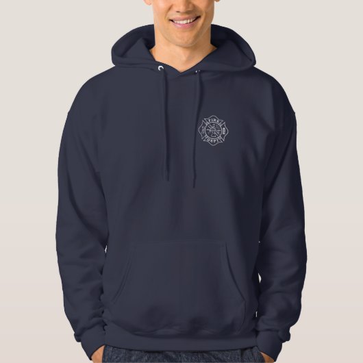 Brandweer Maltese Cross Hoodie (Voorkant)