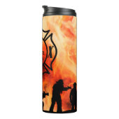 Brandweer Maltese Cross Thermal Tumbler Thermosbeker (Geroteerd rechts)