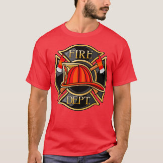 Brandweer Maltese kruising met Fir T-shirt