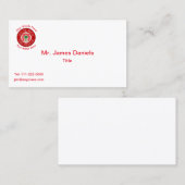 Brandweer Miami Florida Visitekaartje (Voorkant / Achterkant)