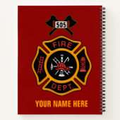 Brandweer Notitieboek (Achterkant)