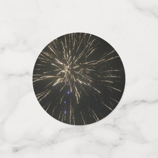 Brandweer NYE Confetti (Kleine voorkant)