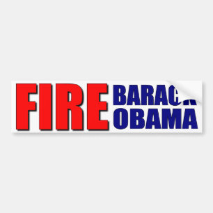 Brandweer Obama Bumpersticker