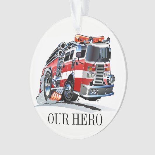 Brandweer Ornament (voorkant)