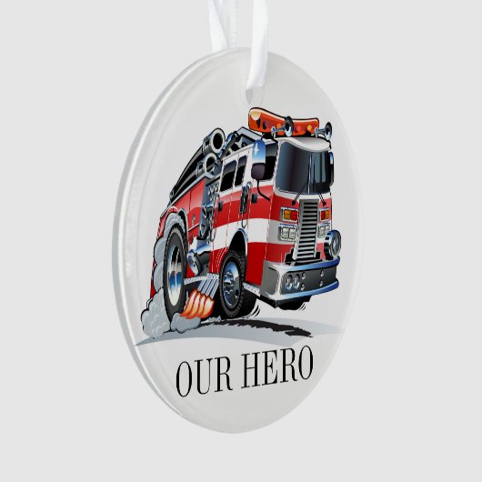 Brandweer Ornament (voorkant)