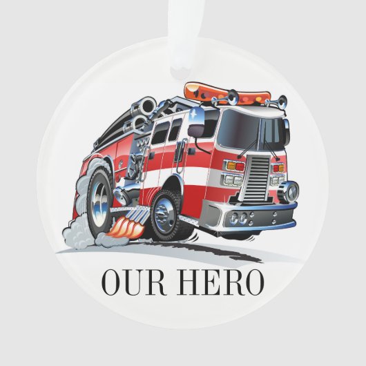 Brandweer Ornament (voorkant)