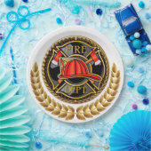 brandweer partygoederen papieren bordje (Feest)