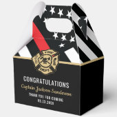 Brandweer pensioen brandweer partij bedankdoosjes (Achterkant)