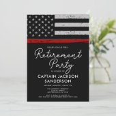 Brandweer Pensioen Partij Brandweer Kaart (Staand voorkant)