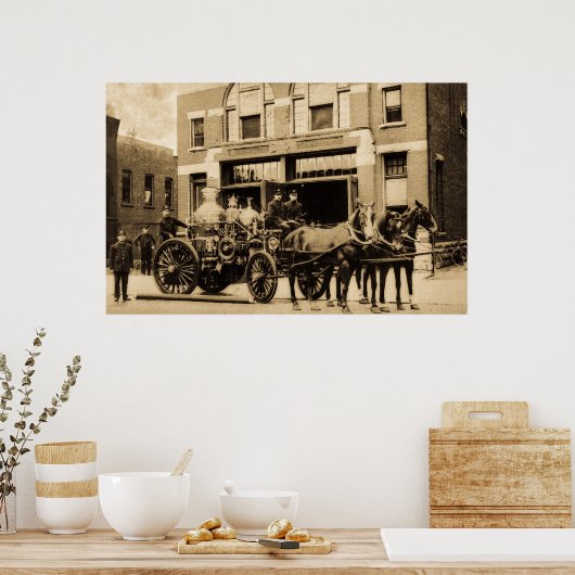  brandweer poster (Keuken)