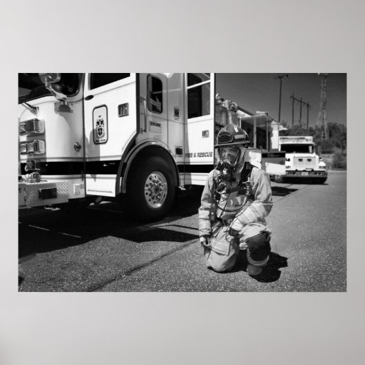 Brandweer Poster (Voorkant)