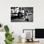 Brandweer Poster (Thuiskantoor)