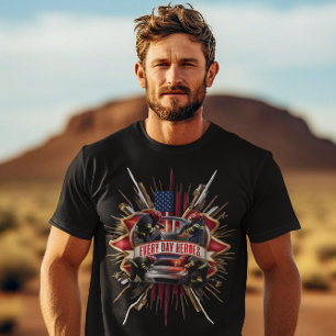 Brandweer redding auto ongeluk t-shirt