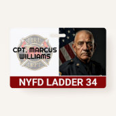 brandweer | Senior Rank Lid Badge (Voorkant)