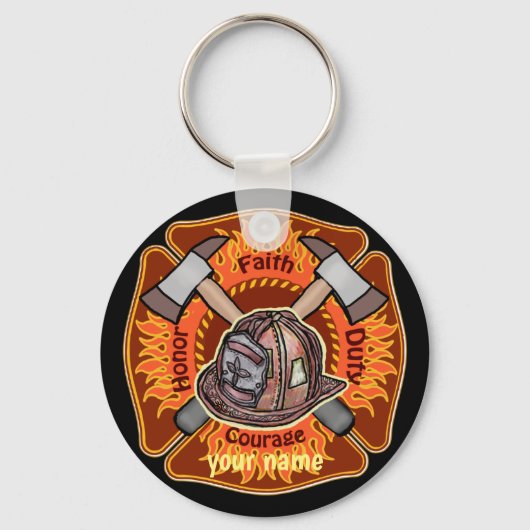 Brandweer sleutelhangers (Voorkant)