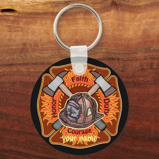 Brandweer sleutelhangers (Voorkant)