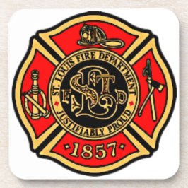 BRANDWEER ST. LOUIS. BIER ONDERZETTER