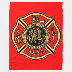BRANDWEER ST. LOUIS. FLEECE DEKEN
