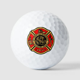 BRANDWEER ST. LOUIS. GOLFBALLEN