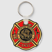 BRANDWEER ST. LOUIS. SLEUTELHANGER (Voorkant)