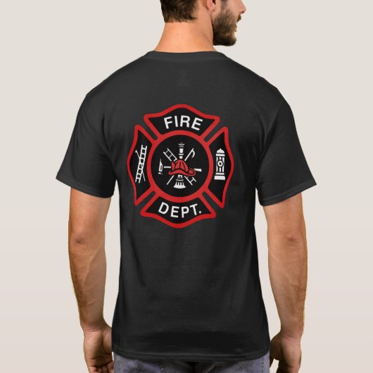 Brandweer T-shirt (Achterkant)