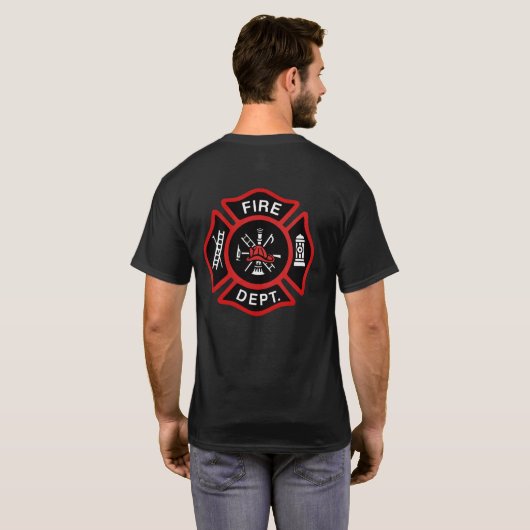 Brandweer T-shirt (Achterkant volledig)