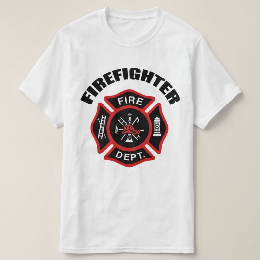 Brandweer T-shirt (Design voorkant)