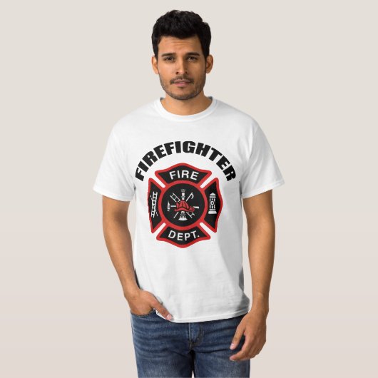 Brandweer T-shirt (Voorkant volledig)