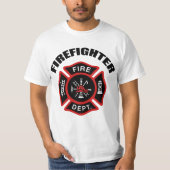 Brandweer T-shirt (Voorkant)