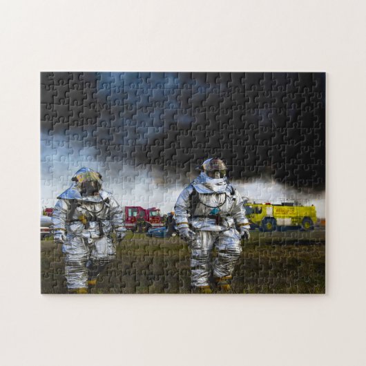 Brandweer Toledo Ohio. Legpuzzel (Horizontaal)