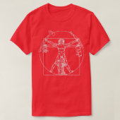 Brandweer van Fireman Da Vinci T-shirt (Design voorkant)